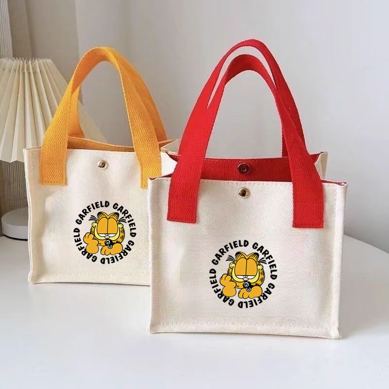 Garfield anime cartoon cute st - Shopper Tote Canvas 리뷰 및 가격
