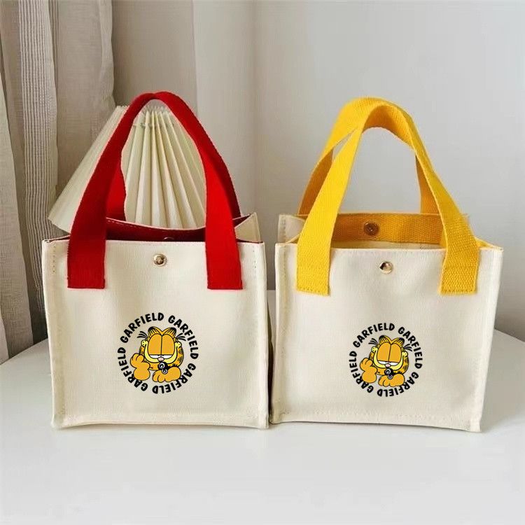 Garfield anime cartoon cute st - Shopper Tote Canvas 리뷰 및 가격