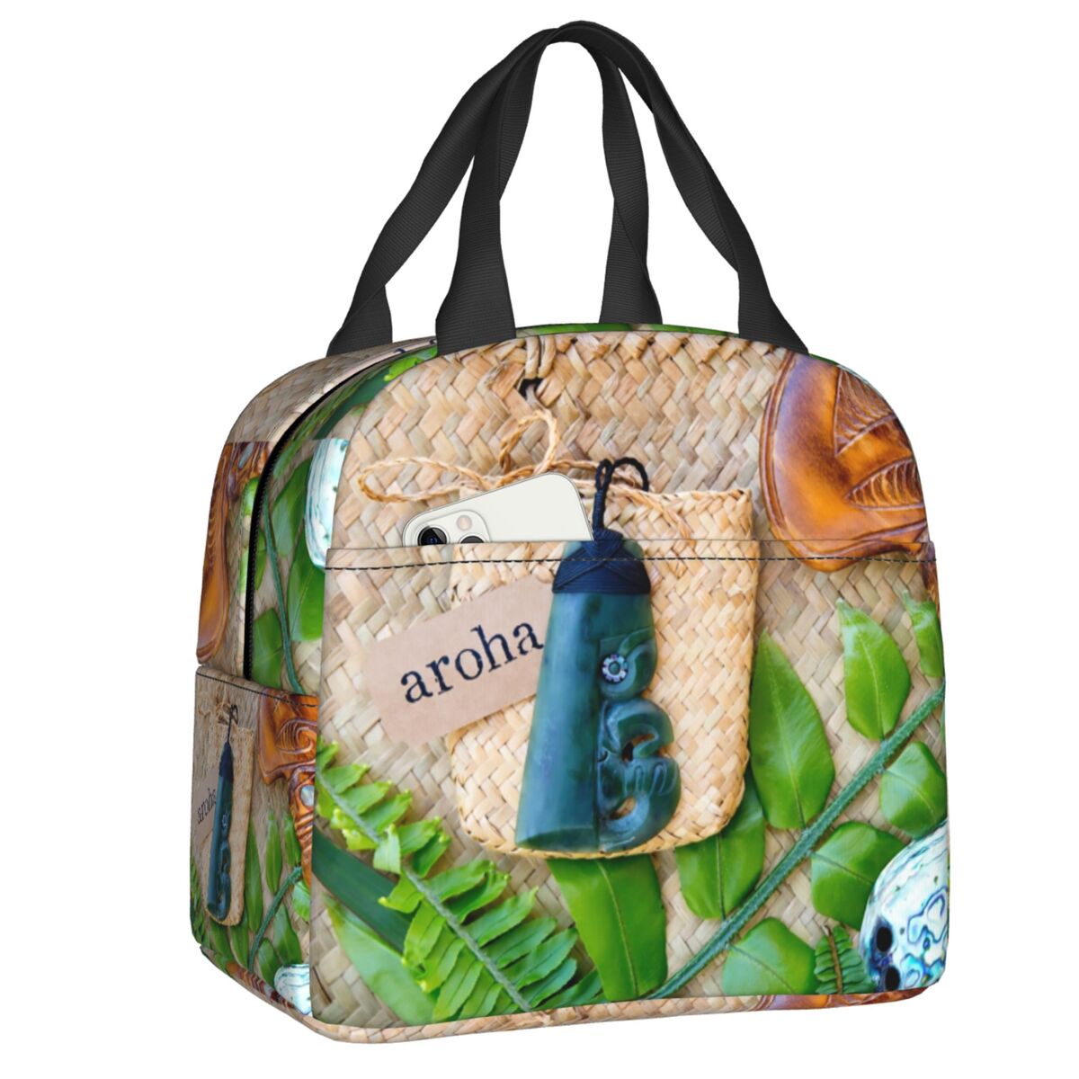 Custom NZ Maoris Theme Insulat - Women Bags Nz 리뷰 및 가격