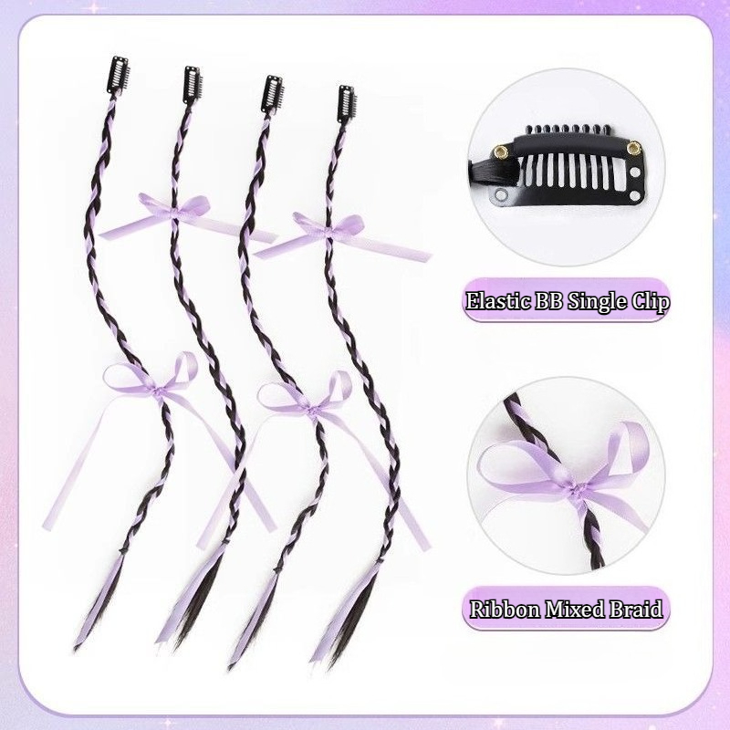 2/4PCS Ribbon Bow Boxing Braid - Women Bags Pack 리뷰 및 가격