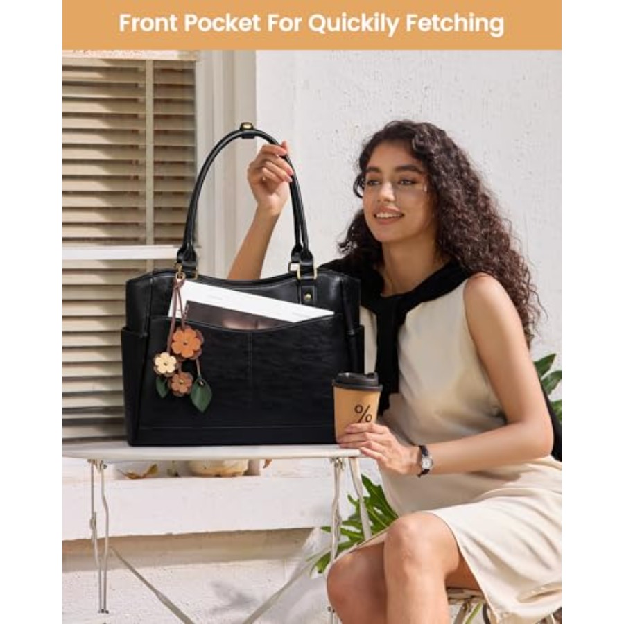 LOVEVOOK Laptop Bag for Women, - Women'S Work Bags Tote 리뷰 및 가격