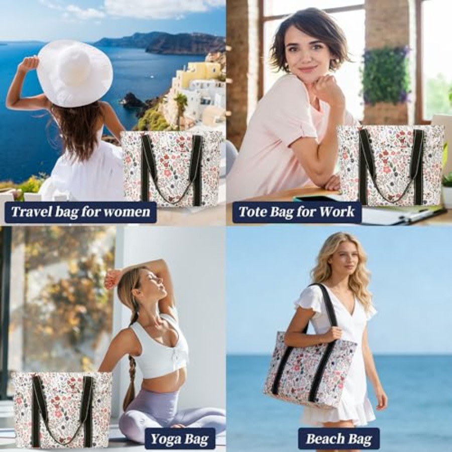 Tote Bag for Women with Laptop - Women Bags With Laptop Compartment 리뷰 및 가격