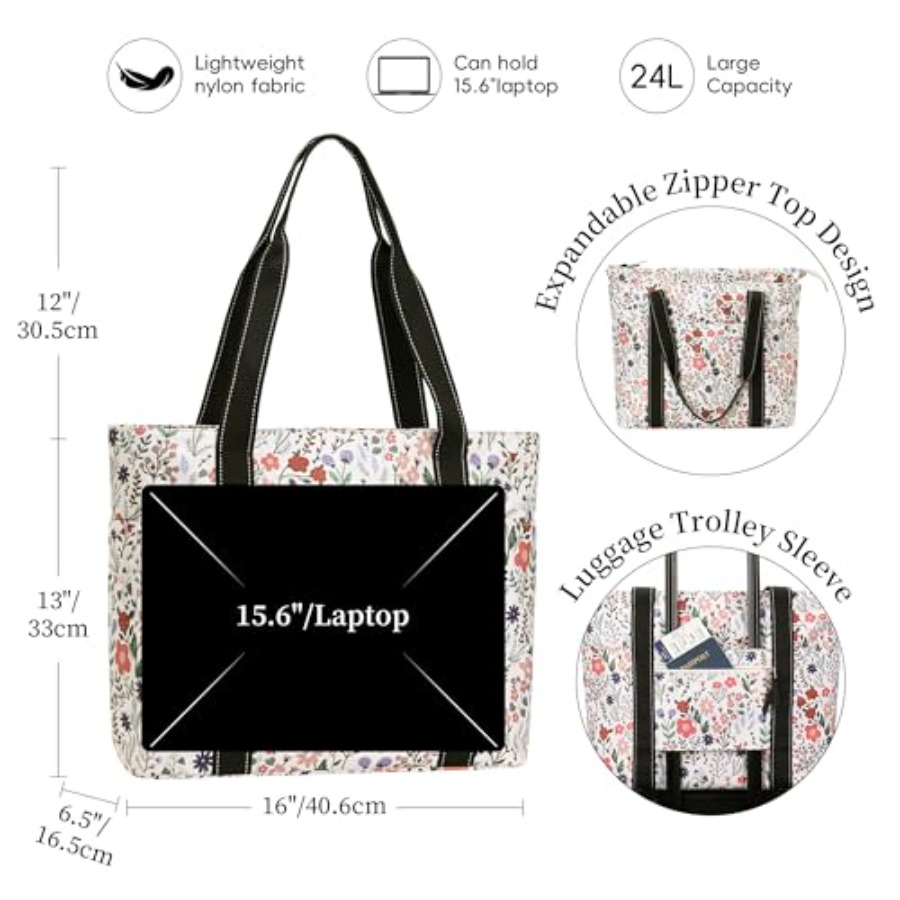 Tote Bag for Women with Laptop - Women Bags With Laptop Compartment 리뷰 및 가격