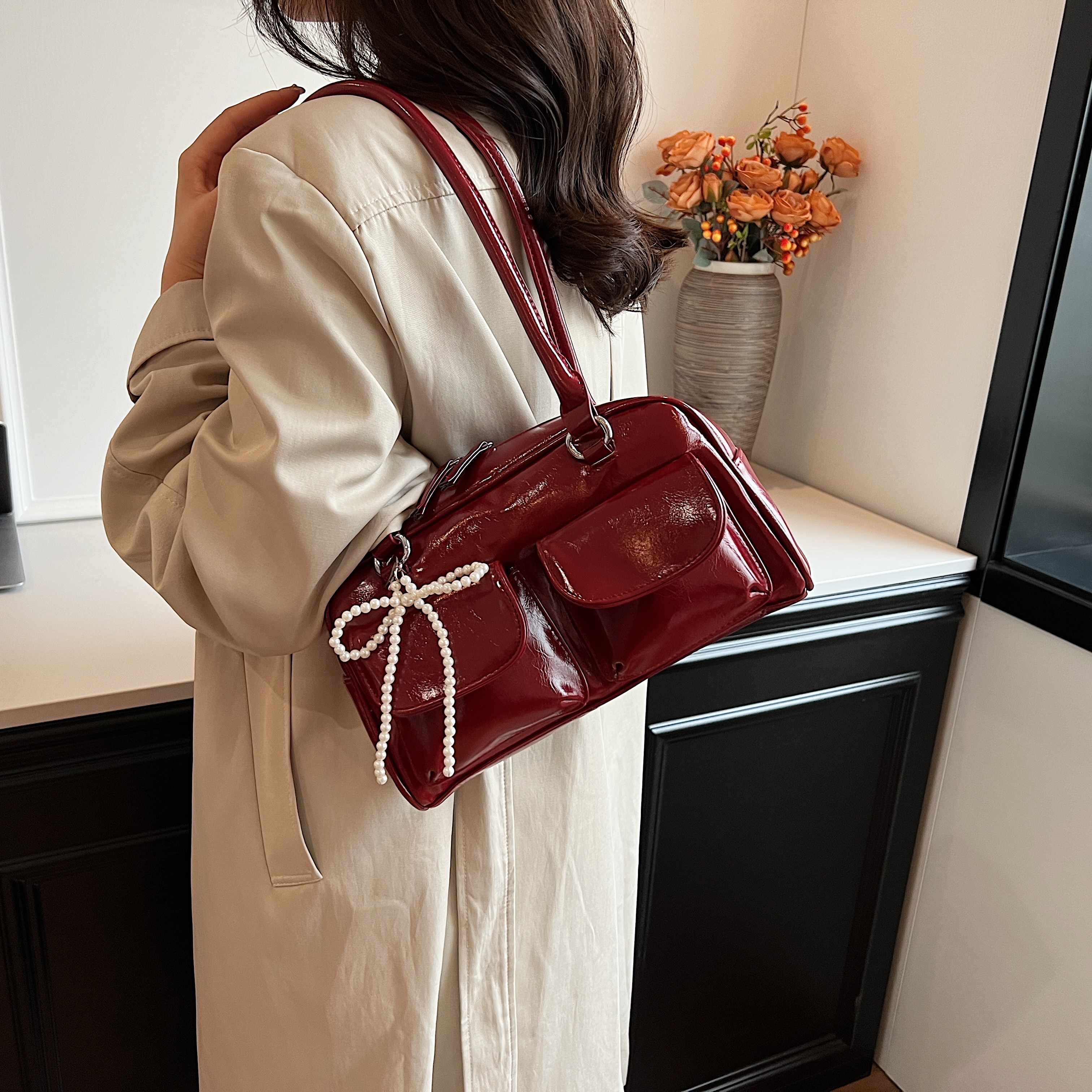 Fashionable Underarm Bow Bag f - Women Bags Guess 리뷰 및 가격