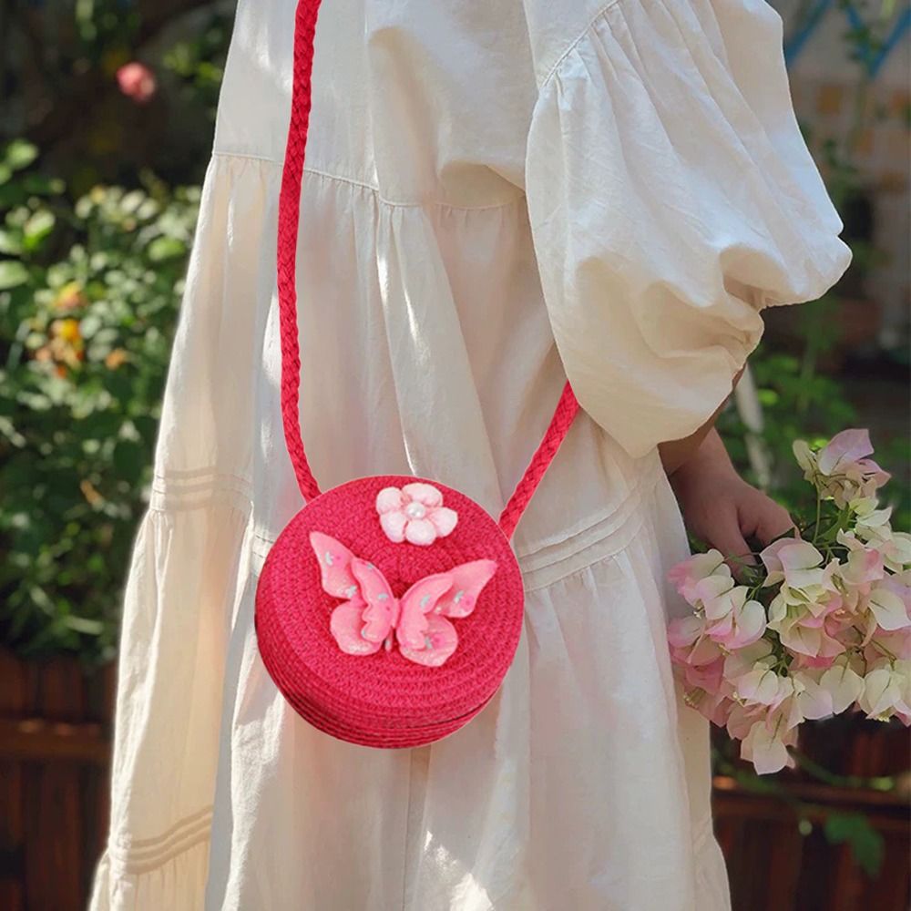 Round Shape Straw Bag Princess - Woven Straw Bag 리뷰 및 가격