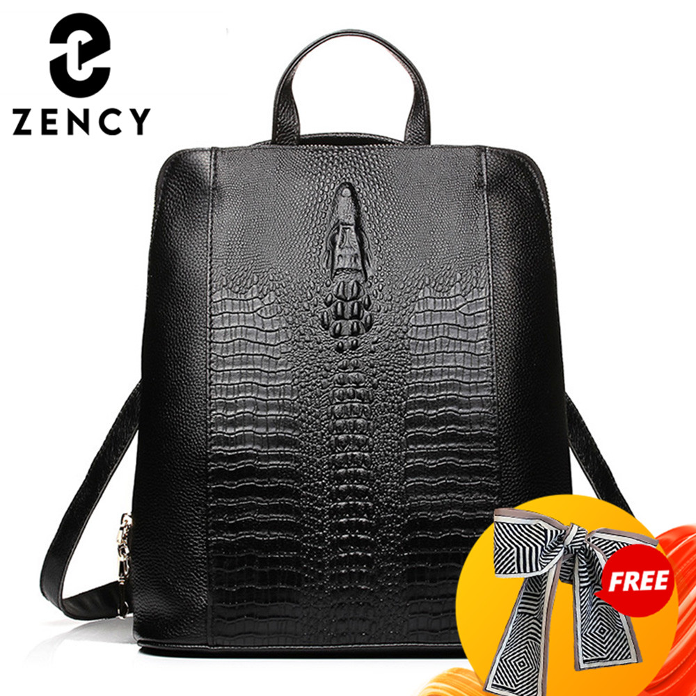 Zency Women's Crocodile Leathe - Women Bags With Laptop Compartment 리뷰 및 가격