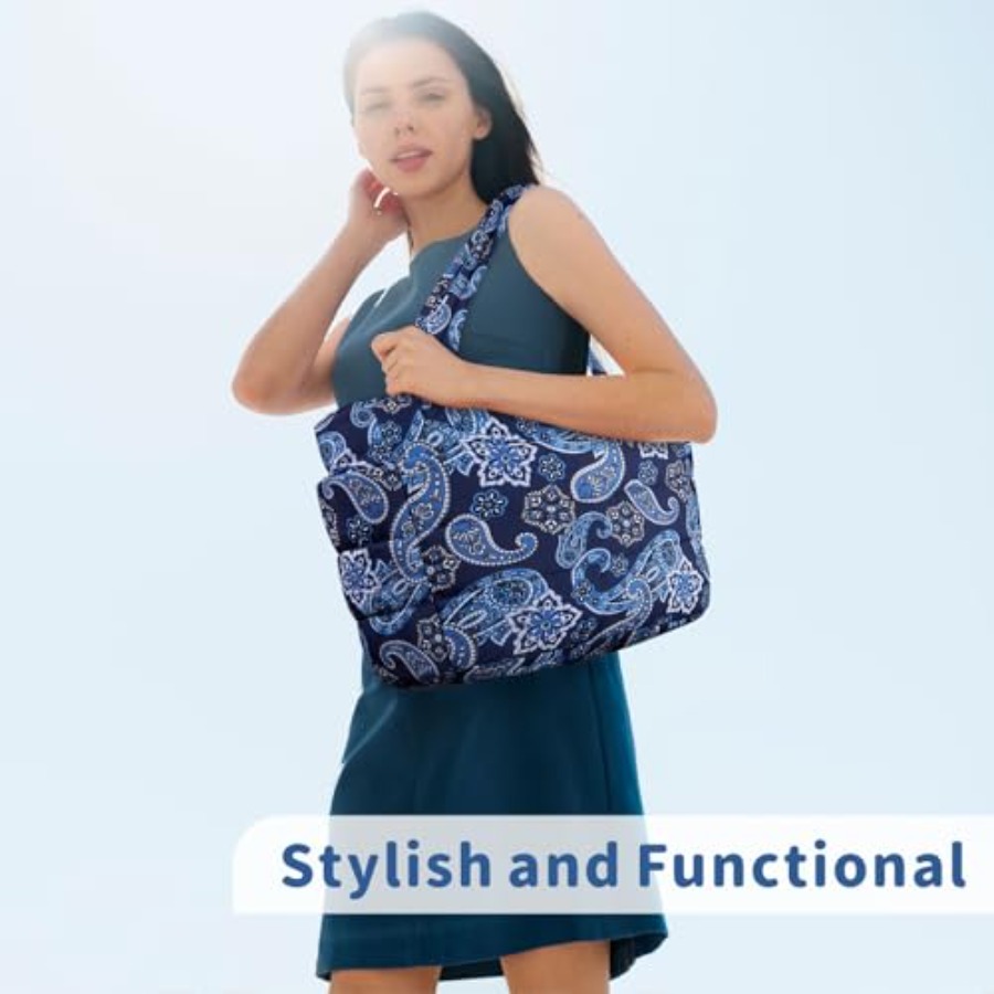 TOPDesign Puffer Tote Bag for  - Women'S Work Bags Tote 리뷰 및 가격